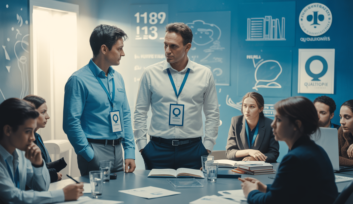 Image symbolisant la certification Qualiopi et ses impacts sur la formation professionnelle en France