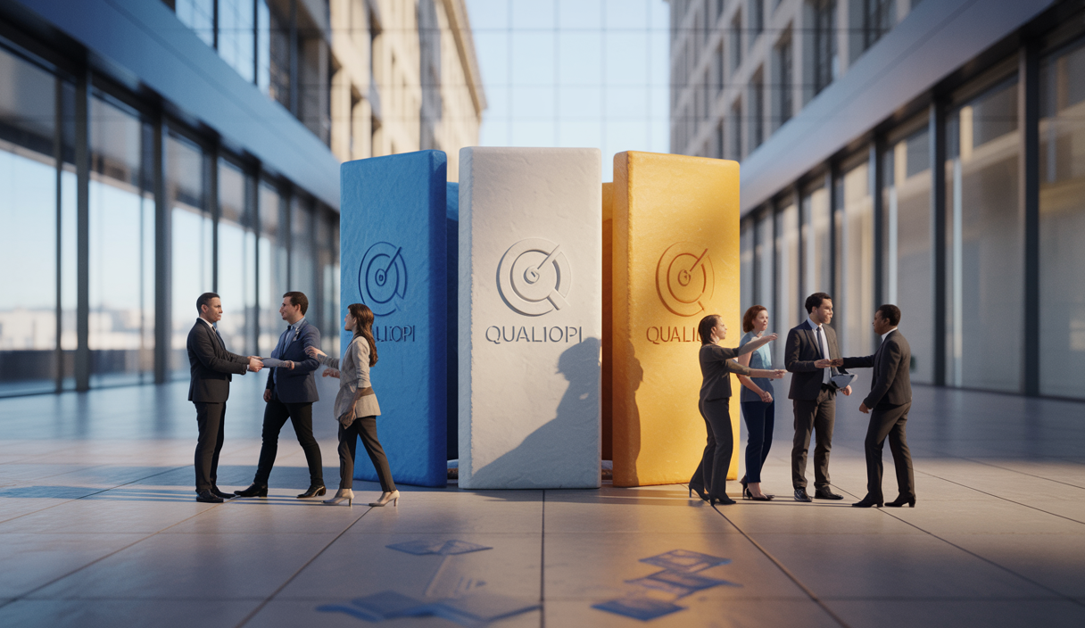 Visualisation de l'impact de la certification Qualiopi sur les organisations de formation étrangères
